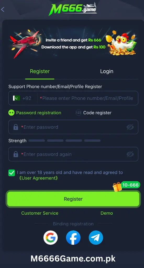 M666 Register Now